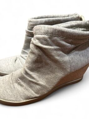 Y2K Roxy Wedge Sock Boots